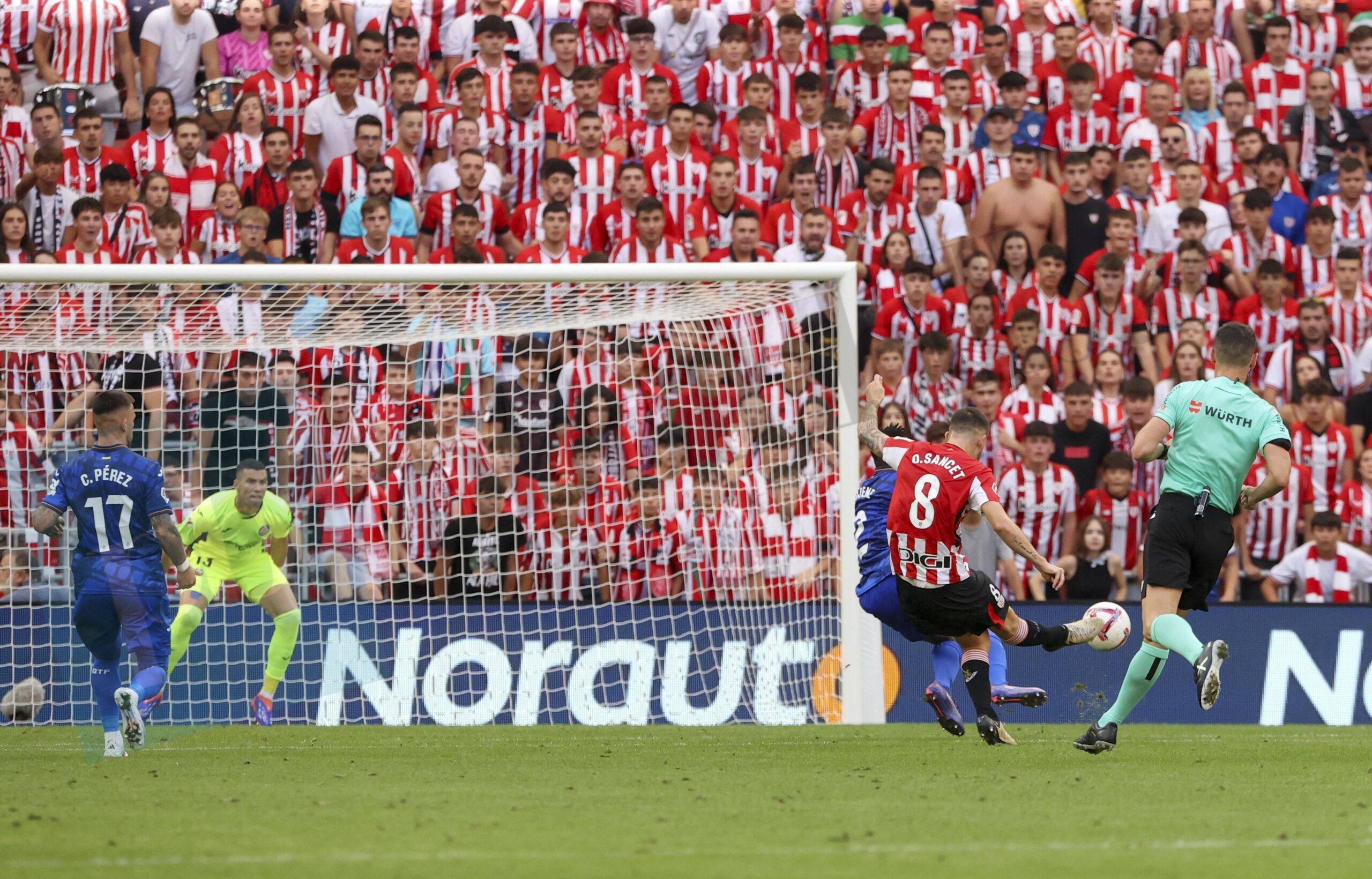 Sancet marca el 1-0
t@photobilbao
@gureathletic